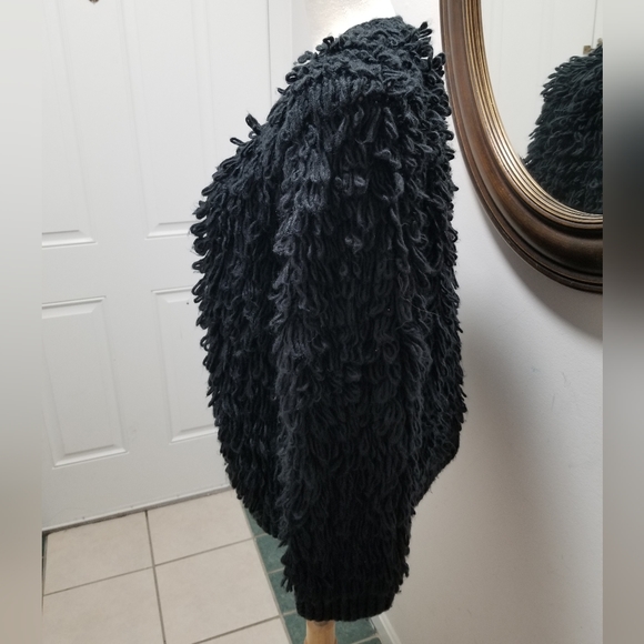 Universal Thread Women's Long Sleeve Open Neck Loopy Cardigan S Black - Picture 2 of 9